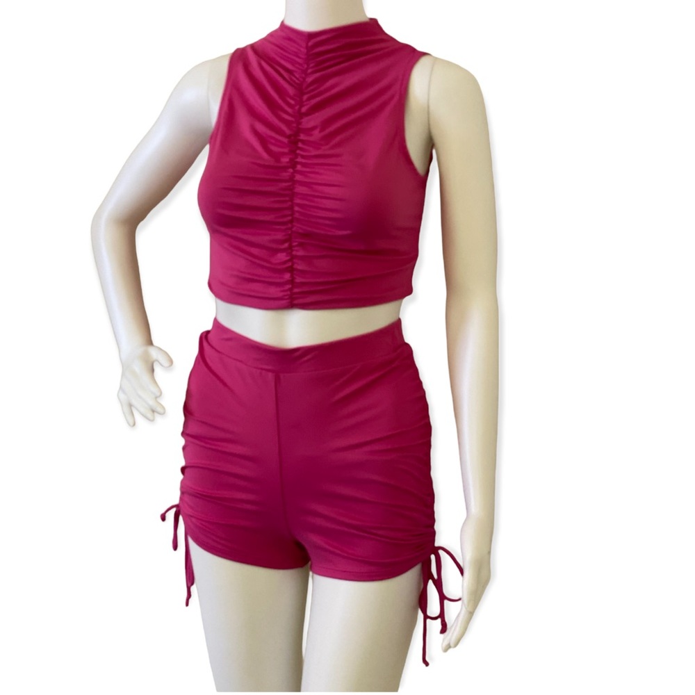 Fuchsia Raspberry Runch Two Piece Set - Picture 7 of 9